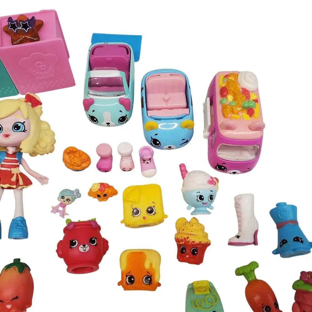 Shopkins Wedding Cake Mixed Lot Happy Places Shoppies Cutie Car Vintage Shopkins
